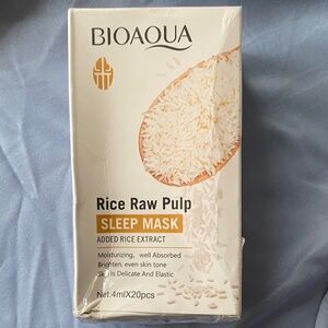 Bioaqua Rice Raw Pulp Sleep Mask